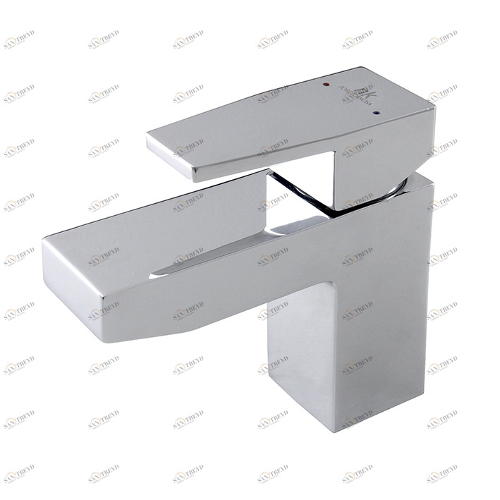 Смеситель для раковины, однорычажный, с керамическим картриджем Ø35 мм, соединения 3/8 дюйма, 370 мм. длинные шланги, всплывающий сливной комплект 1 1/4 дюйма и аэратор «плюс». Расход 12,01 л / мин. при 3 барах.  Acro n open NOKEN 100123629  CHROME 