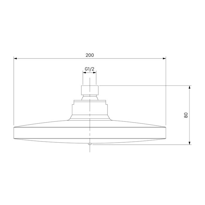 SIMSB1FM06 Смеситель с вер*ним душем Milardo Simp  - Вид №6