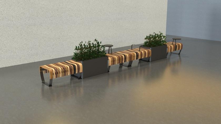 Green Furniture Concept Стальные сеялки с порошковым покрытием для общественных мест Radius sun-id-1452309 - Вид №4
