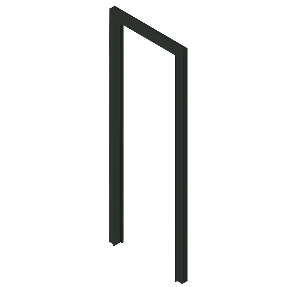 Дверная коробка Invisible 2300x59x45 мм цвет черный левая 89433738 STLM-2139391 VELLDORIS  - Вид №1