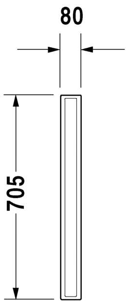 8500000000 Настенный писсуар, уринал с мушкой Duravit Starck 3 - Вид №4