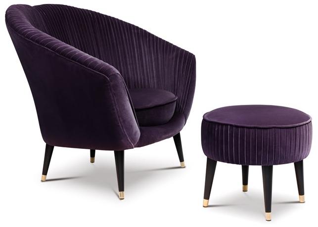 KOKET Мягкое бархатное кресло sun-id-1394252 - Вид №8