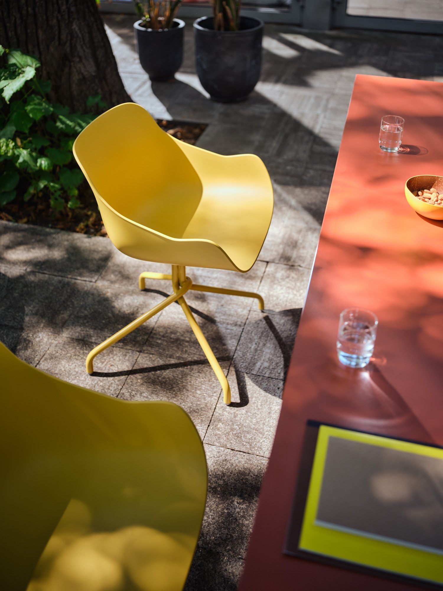 Вращающееся кресло из полипропилена с подлокотниками MDD Baltic ARCH-00095572 - Вид №10