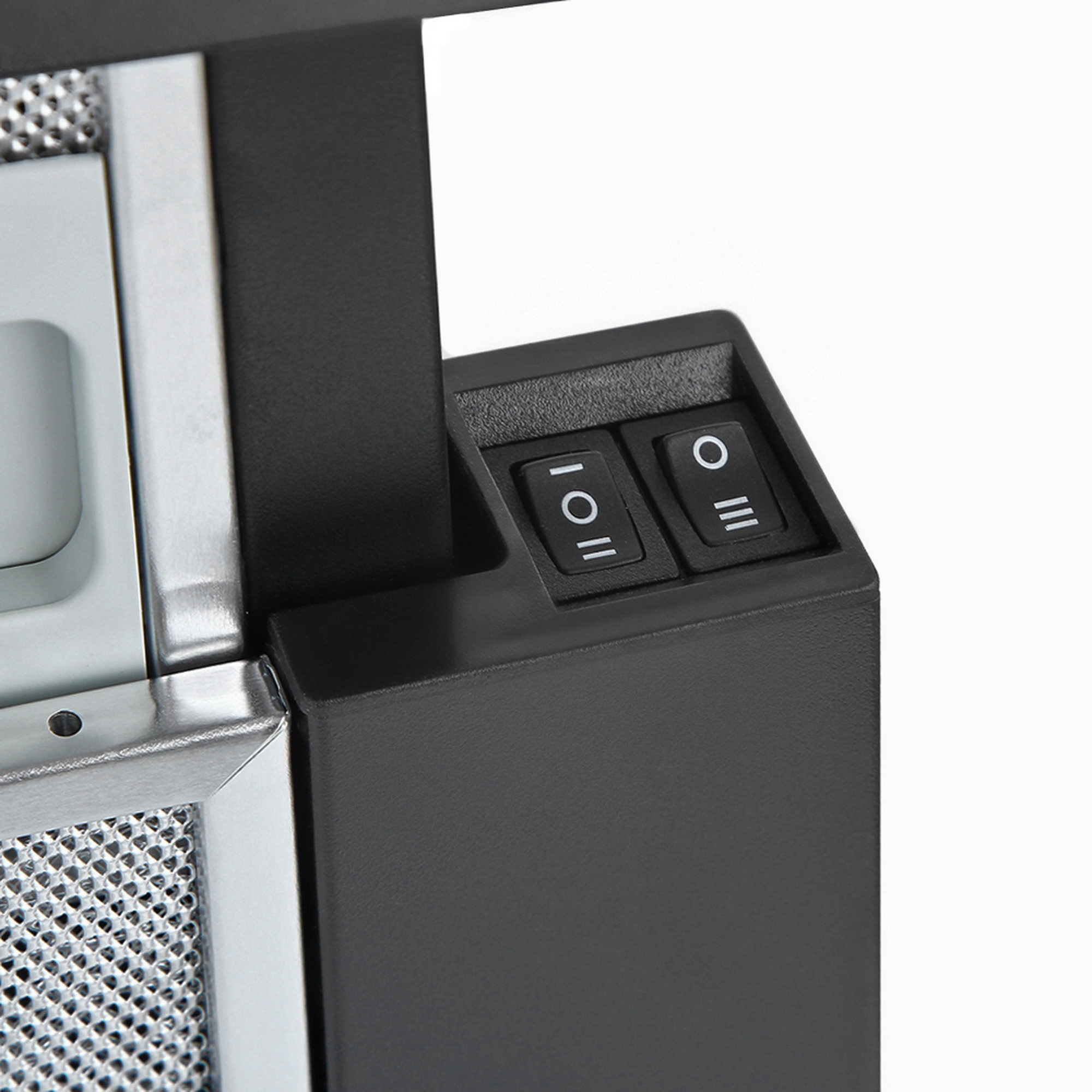 1015289 Вытяжка телескопическая KRONA KAMILLA 2M 600 черный/черный STDN-0062370 - Вид №8