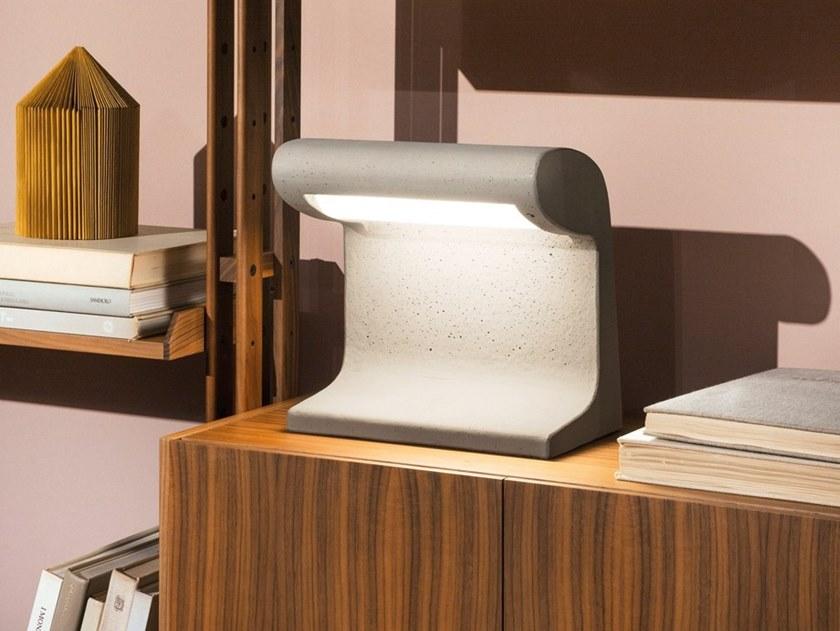 NEMO Настольная лампа из бетона Borne béton sun-id-1365023 - Вид №1