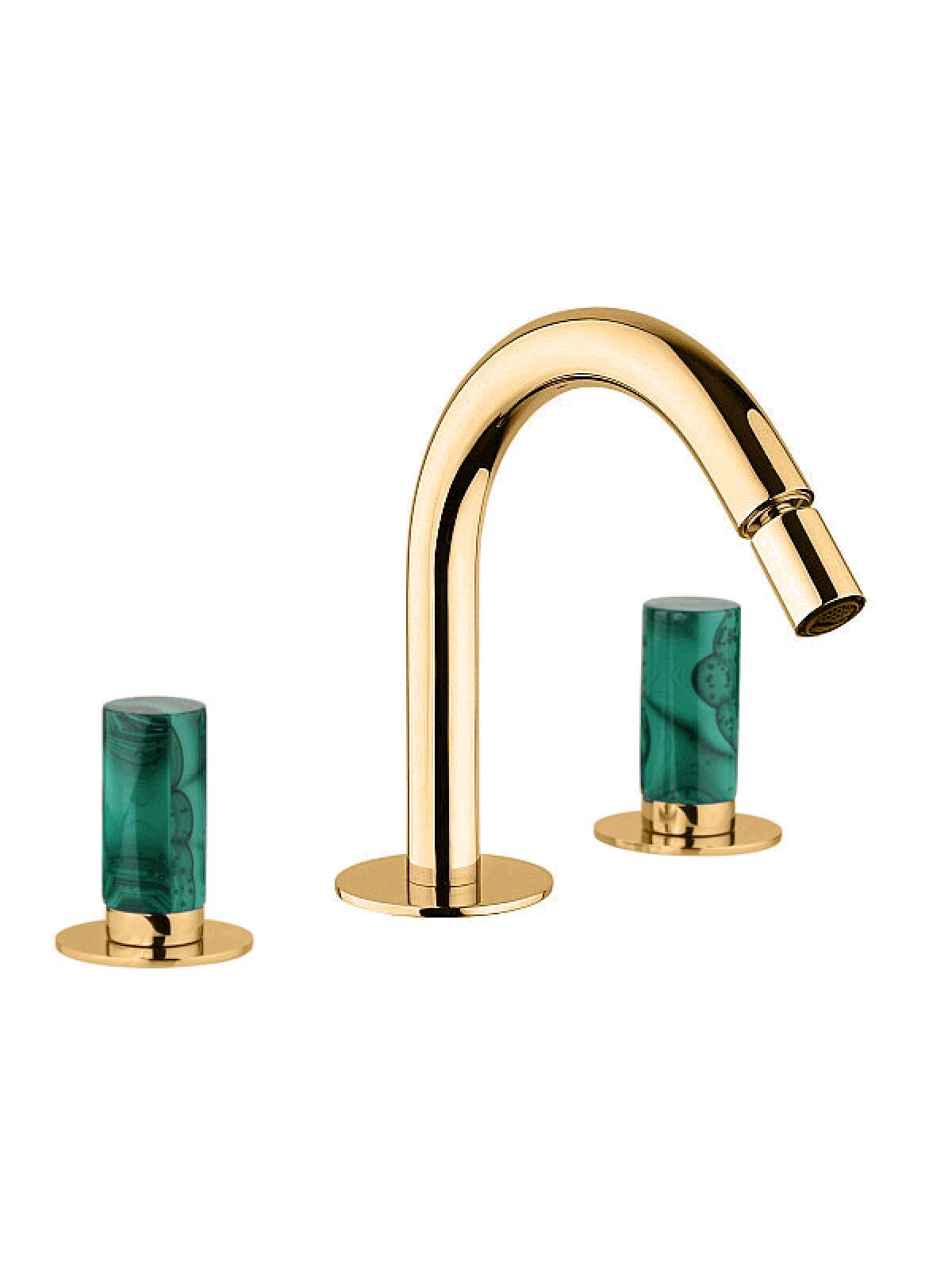 Смеситель для биде с 3 отверстиями и отдельными розетками Rubinetterie Frattini Pepe XL ARCH-00032699 - Вид №16