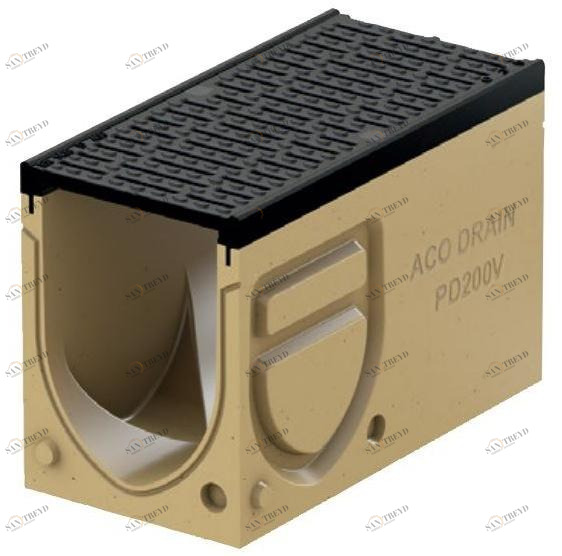ACO PASSAVANT Контрольный элемент в полимербетоне Aco drain® monoblock pd 10985