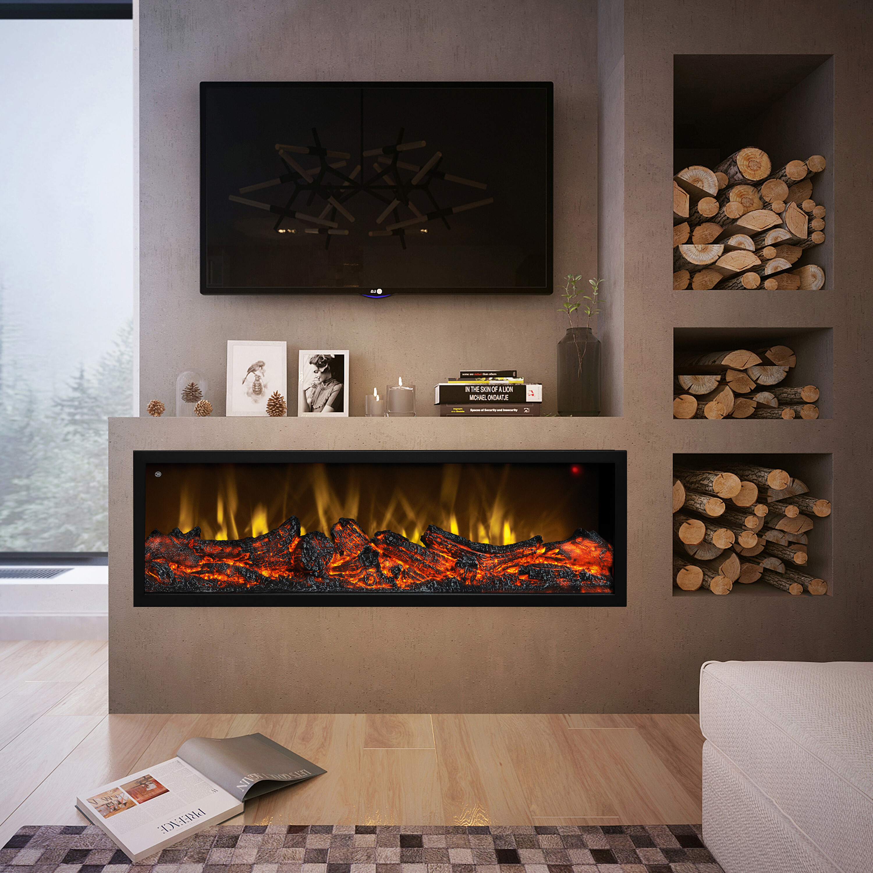 5312520 Электроочаг RealFlame BEVERLY 1000 (BVL100) STDN-0115515 - Вид №9