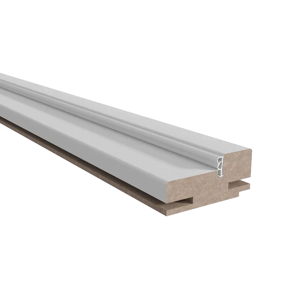 Комплект дверной коробки Artens Магнолия телескопический 210x7x3.2 см ПВХ ламинация белое дерево (2.5шт.) 87312282 STLM-2023455 