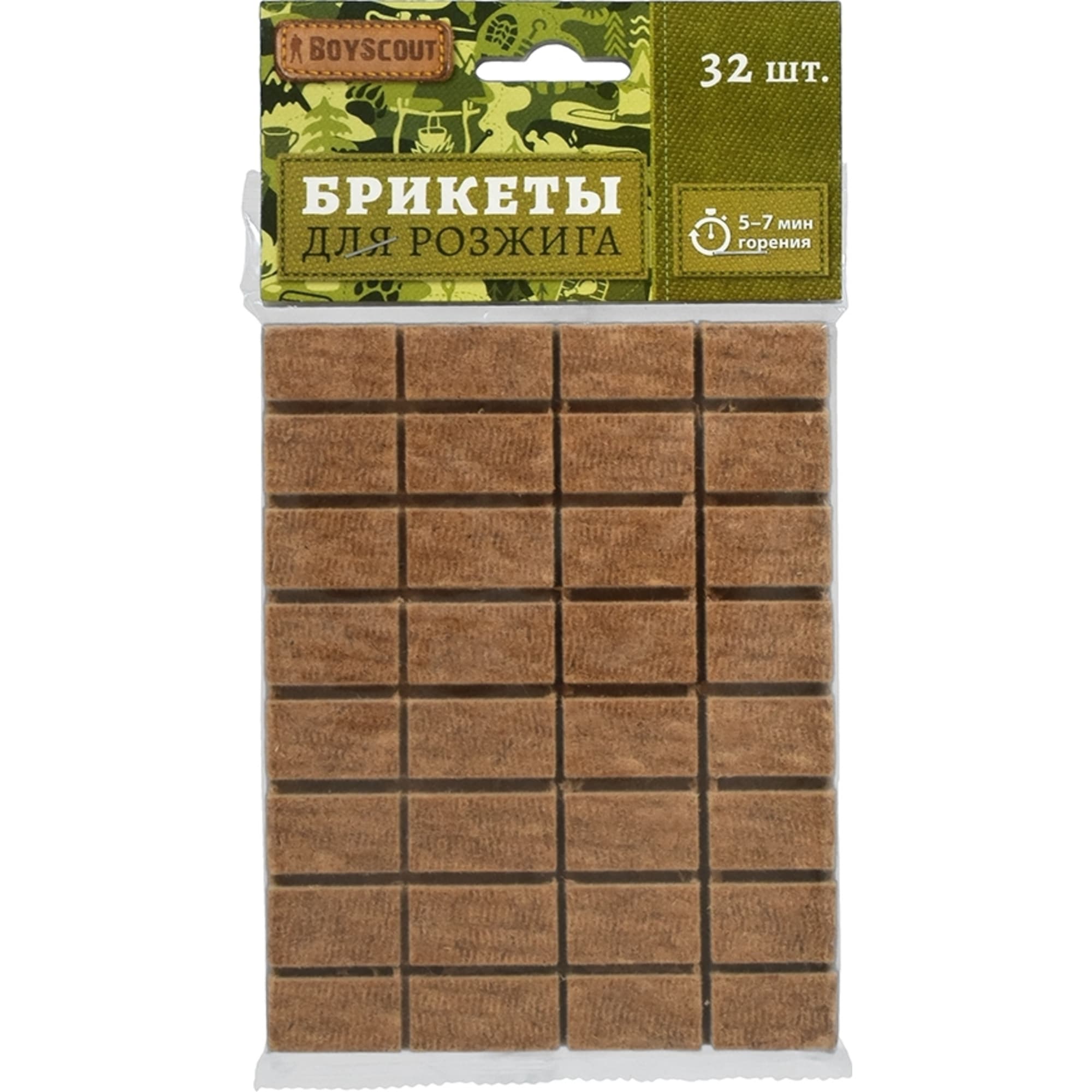 82665126 Брикеты для розжига Boyscout 32 шт Santreyd 