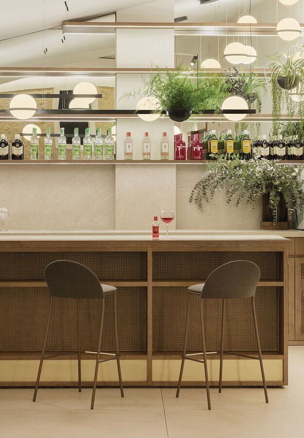 Высокий тканевый садовый стул EXPORMIM лепесток ARCH-00036488 - Вид №2