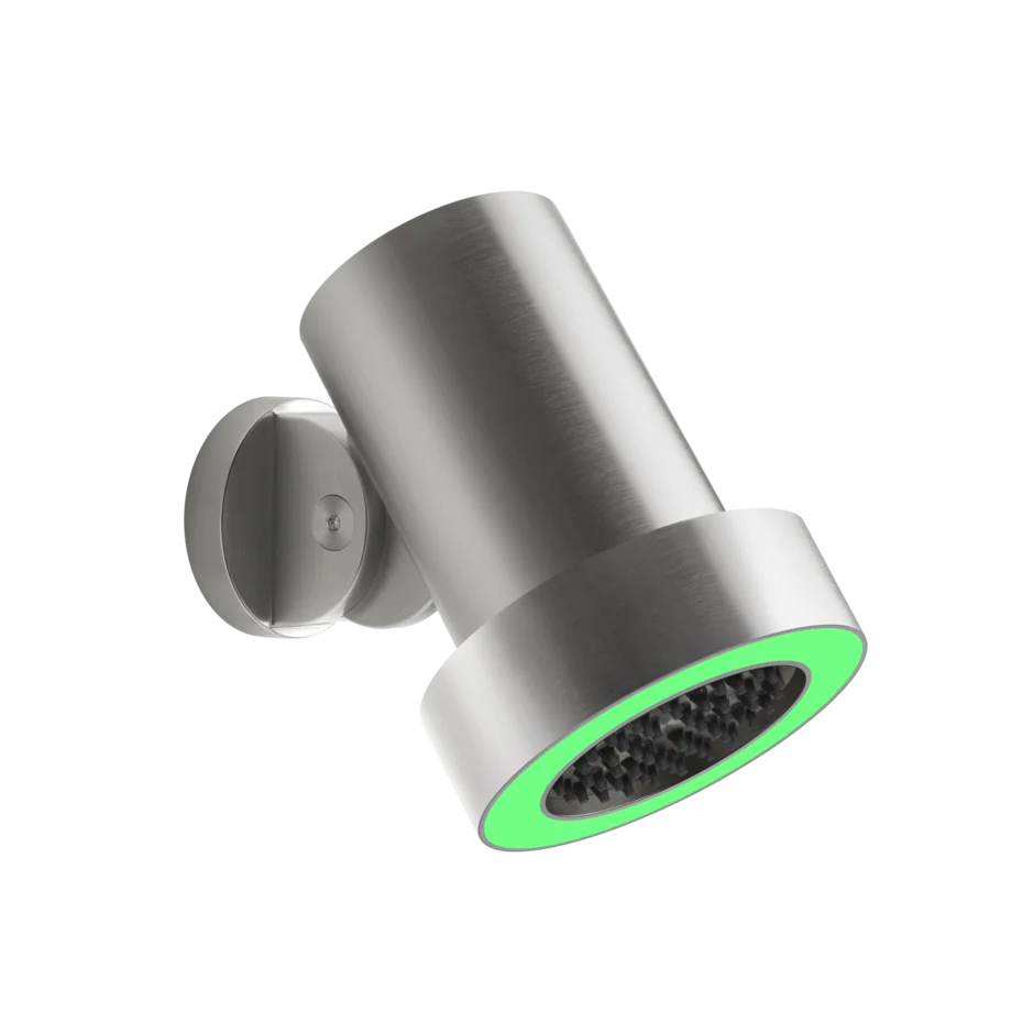 Насадка для душа 57703 239 Gessi Outdoor ПОЧИЩЕННАЯ ЩЕТКОЙ СТАЛЬ 57703239