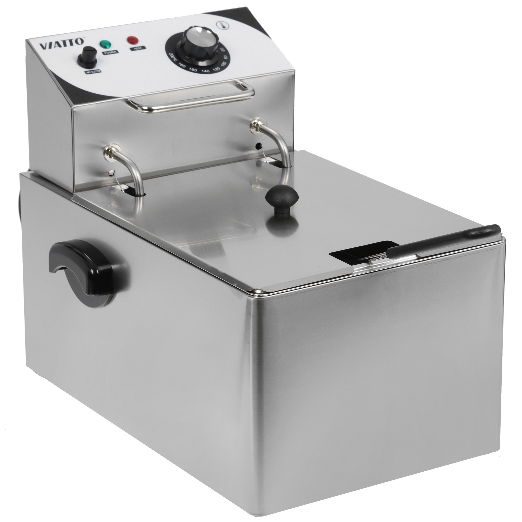 9985901 Фритюрница Viatto VA-EF081 серебристый STDN-0054145