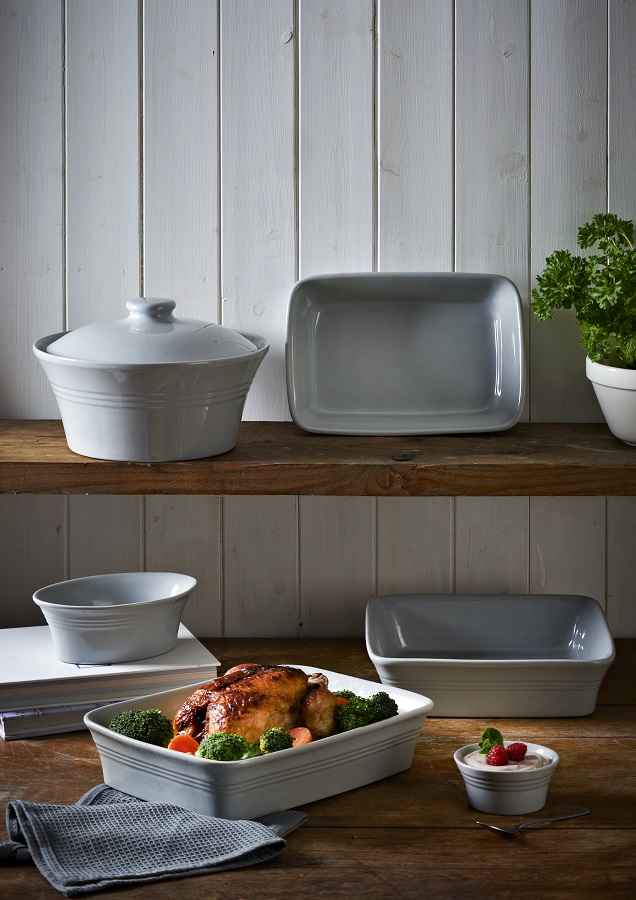 2001.502 Блюдо для запекания classic kitchen, 18,5х26 см, серое Mason Cash  - Вид №3