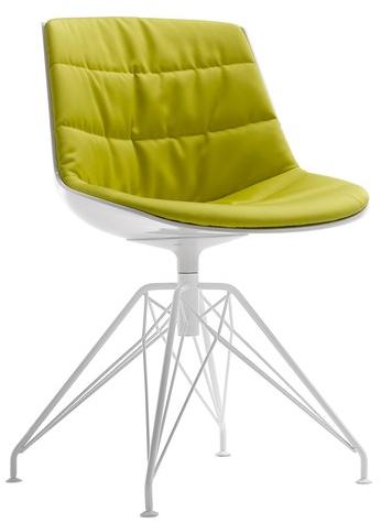 MDF Italia Мягкое вращающееся кресло на жердочке Flow sun-id-1454121 - Вид №1