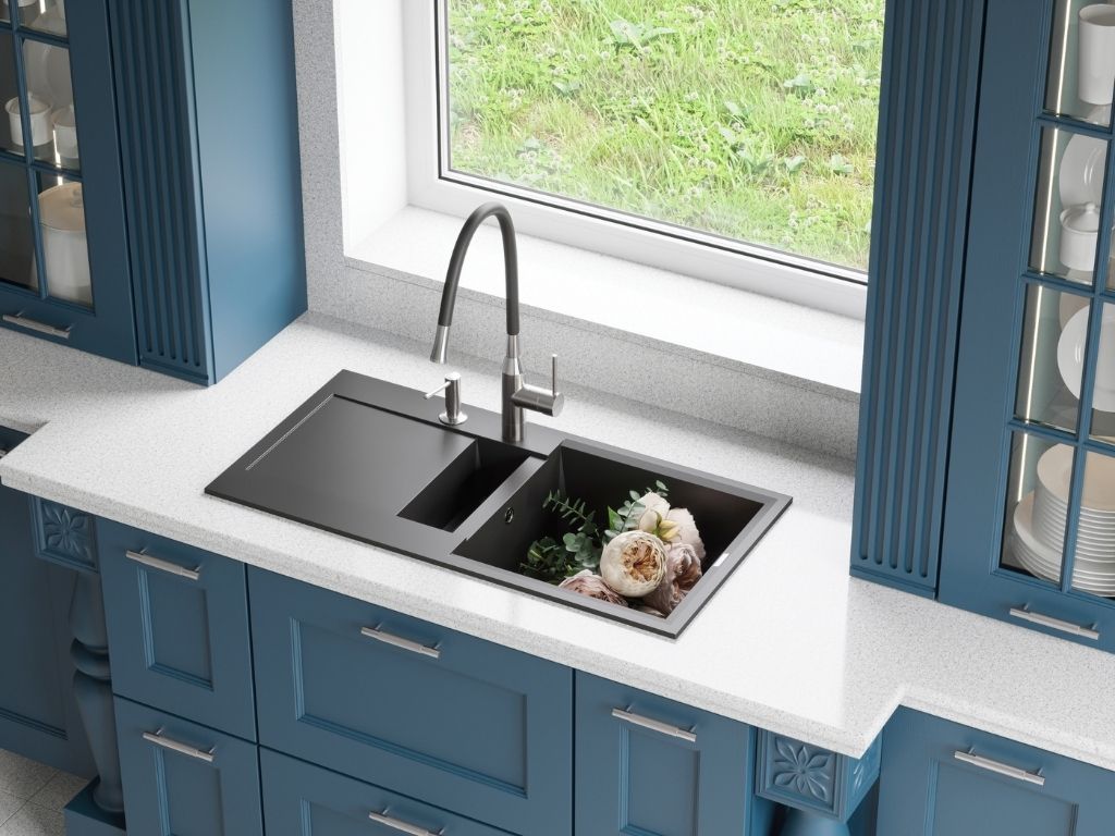 Кухонная мойка Sakaime 86-2 GR OMOIKIRI 4993560 - Вид №2