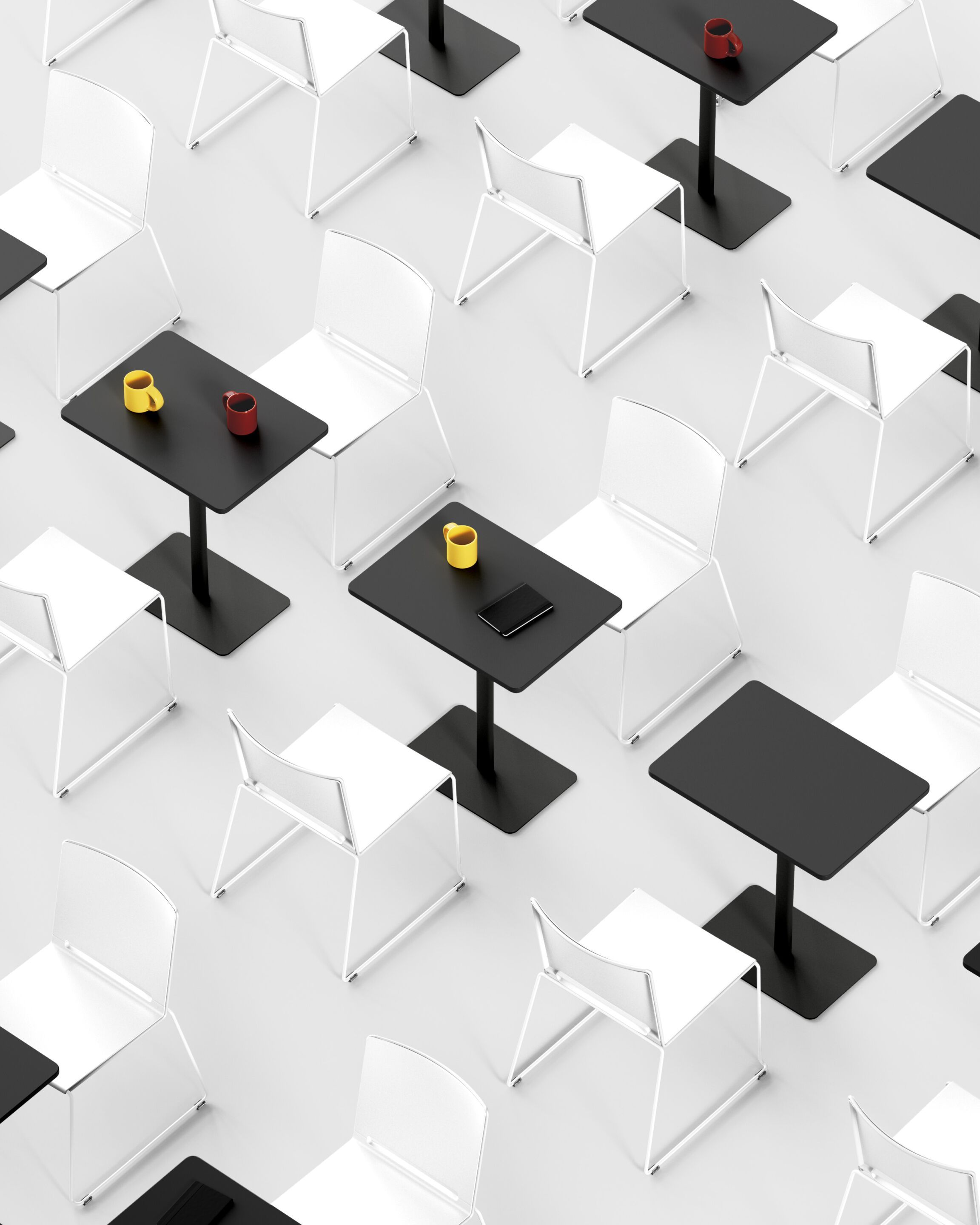 Штабелируемый стул для салазок IBEBI мульти ARCH-00116011 - Вид №2