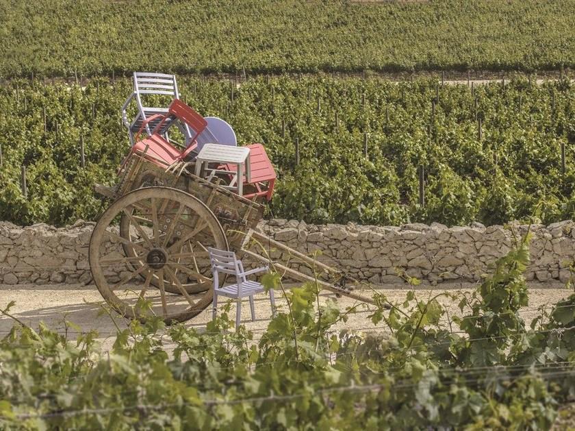 Ethimo Садовый столик из дерева с подносом Petit club Pcqm0500 - Вид №7