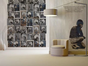 Tecnografica Стеклопластиковые обои с тиснением в современном стиле Collezioni d'arte 55497-1