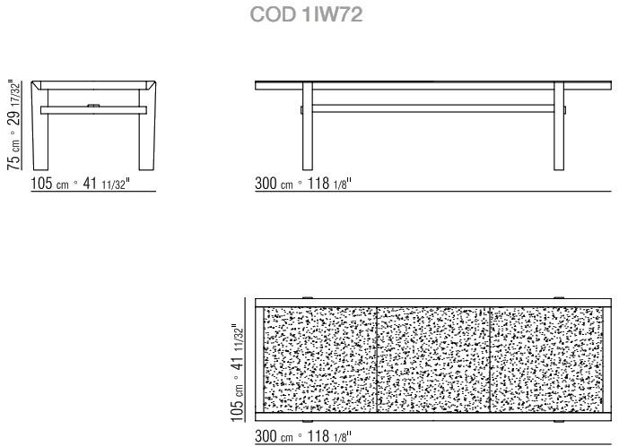 Flexform Прямоугольный стол Elliot sun-id-1488774 - Вид №1