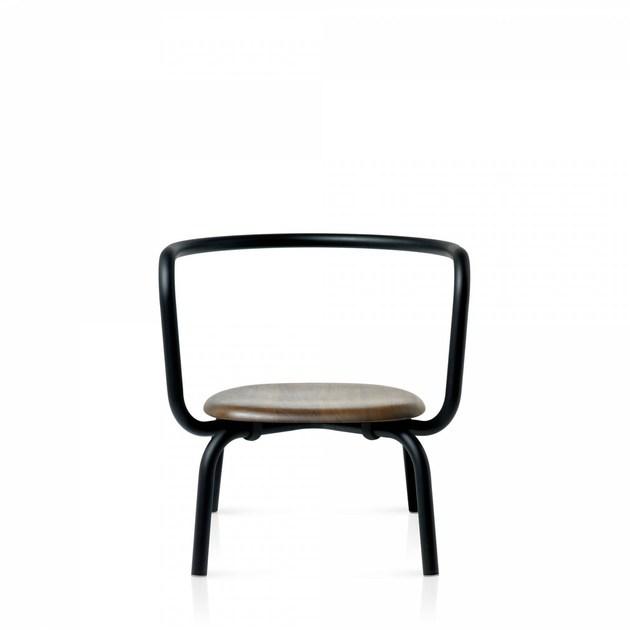 Emeco Штабелируемое кресло из алюминия и дерева Parrish sun-id-1388501 - Вид №1