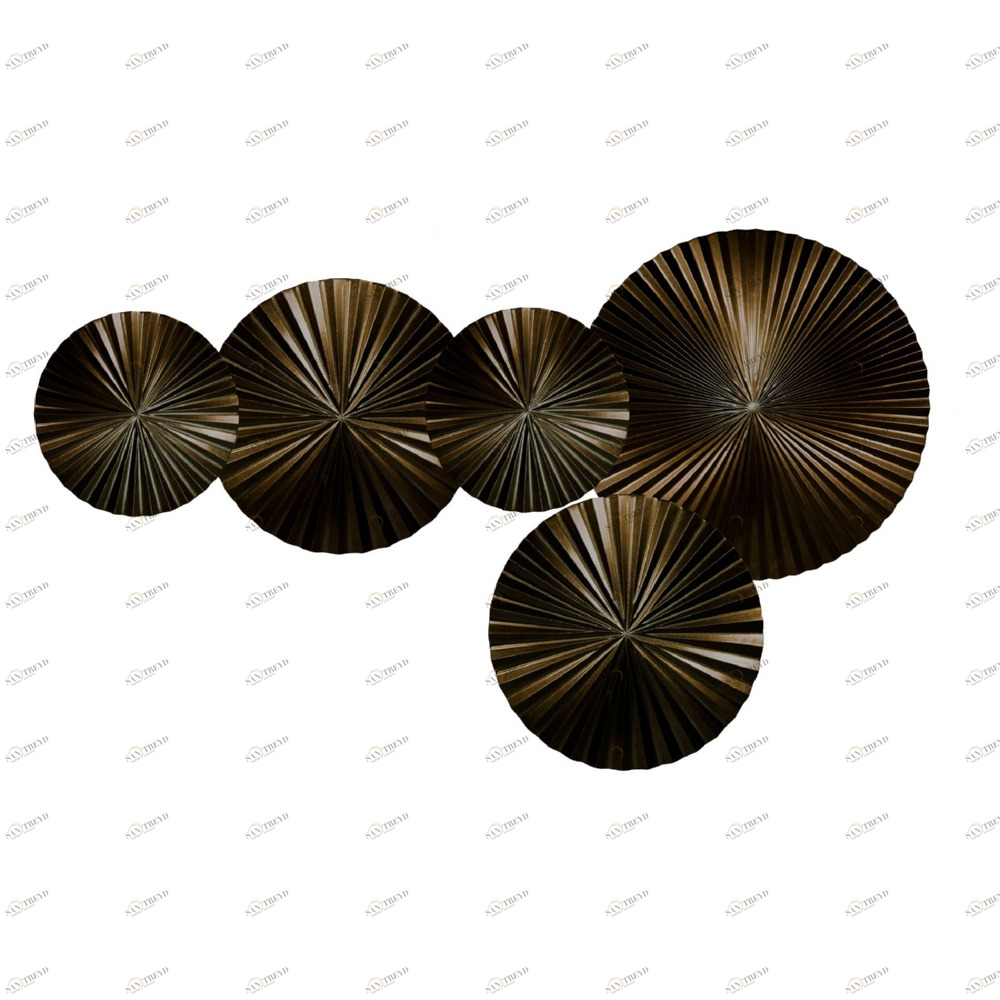 Панно декоративное настенное из дерева 130х85 см темно-коричневое Browni-5 EVENHOME  00-3878799 Коричневый 