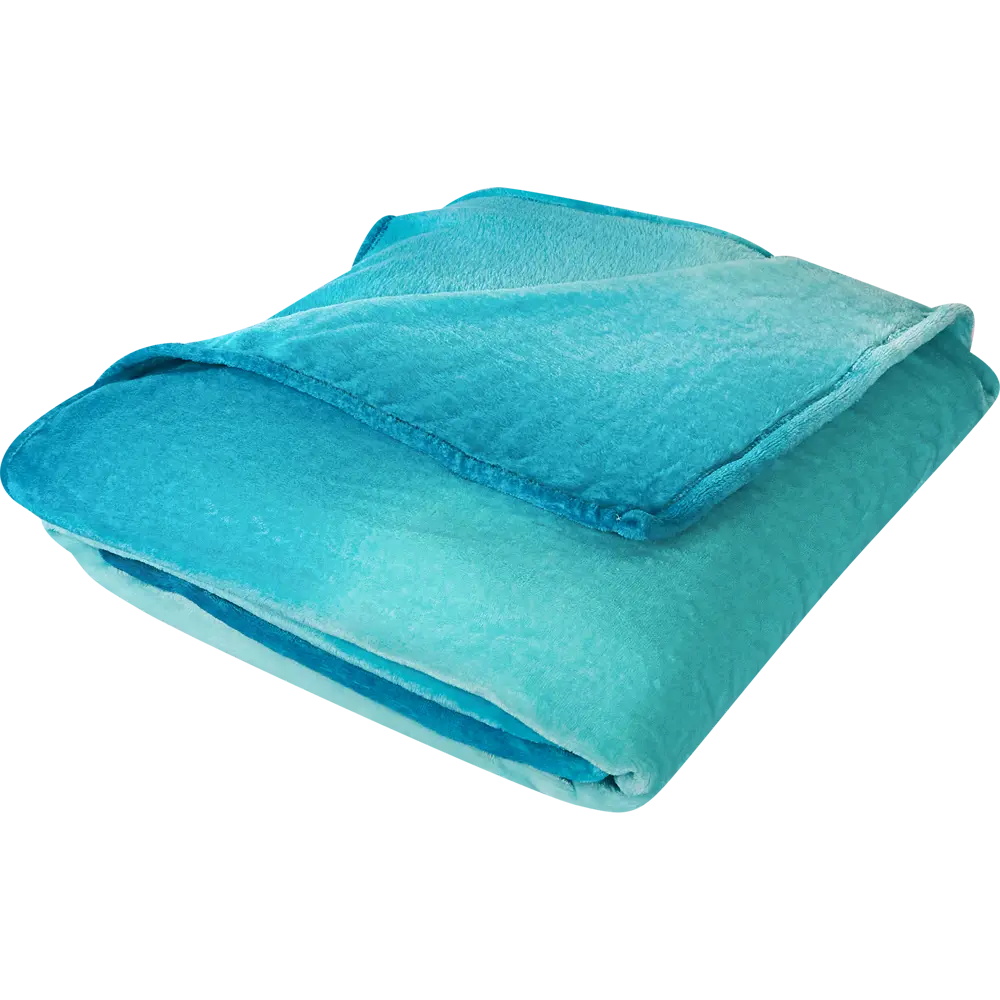 Плед Gradient 180x200 см фланель цвет бирюзовый 86143963 STLM-2122783 Ardenza Капсульная - Вид №2