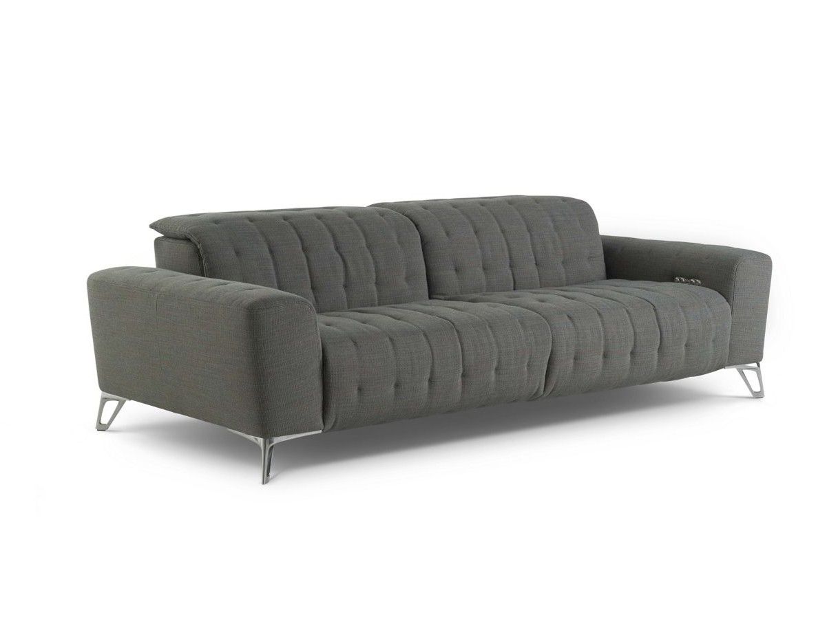 3-местный тканевый диван с откидной спинкой и подголовником ROCHE BOBOIS SATELLITE 3 ARCH-00093128