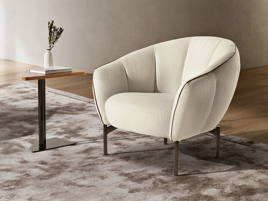 Тканевое кресло с подлокотниками Max Divani Perla ARCH-00052294 - Вид №4