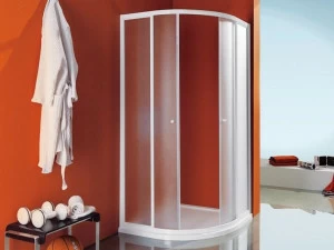 Samo Душевая кабина угловая полукруглая с поддоном Dinamica