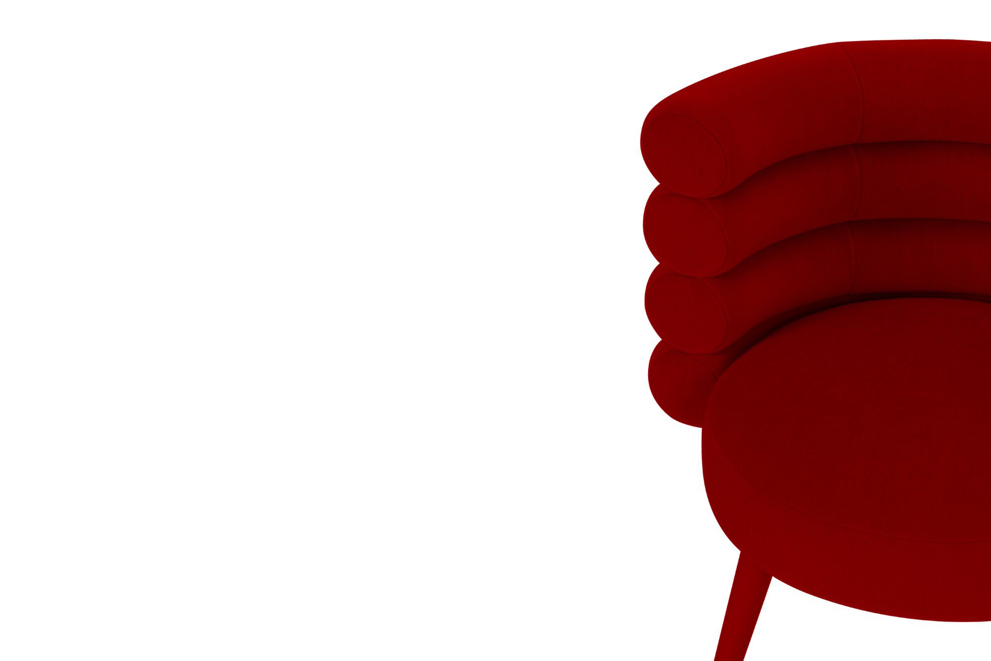 Бархатное кресло ROYAL STRANGER MARSHMALLOW ARCH-00032543 - Вид №42