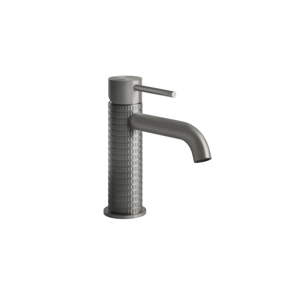 Смеситель для умывальника 54202 239 Gessi Gessi316 ПОЧИЩЕННАЯ ЩЕТКОЙ СТАЛЬ 54202239