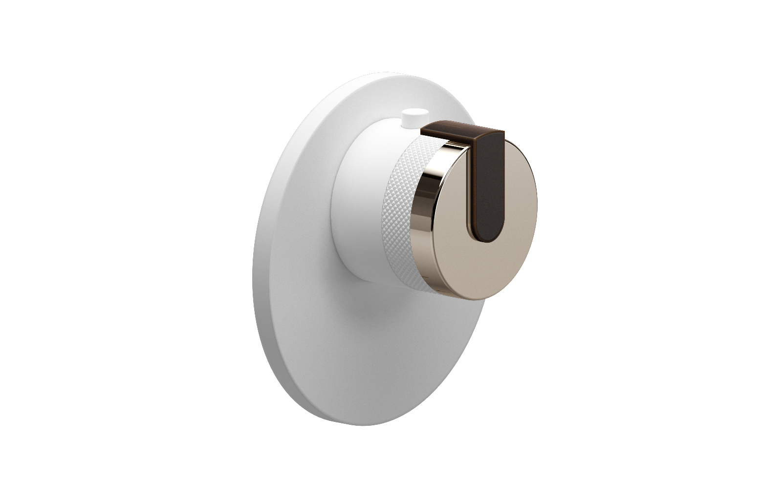 E-8027-R1PNE-L1OB-WT-T Термостатический переключатель 3/4-Внешняя часть GRAFF MOD+