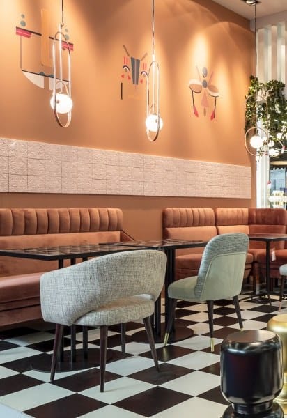 Мягкий тканевый стул с подлокотниками Mambo Unlimited Ideas Grace ARCH-00024971 - Вид №5