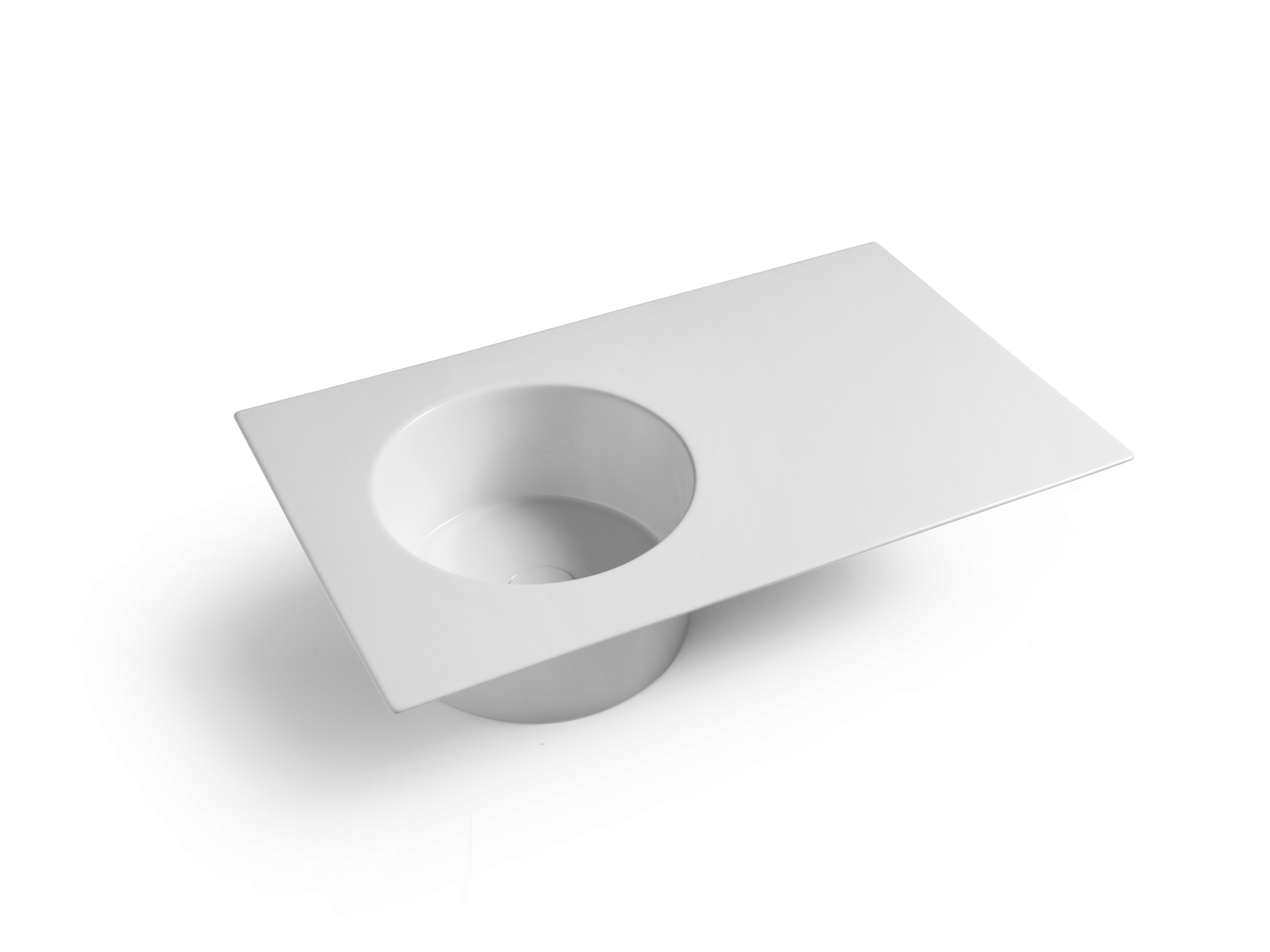 Керамическая круглая раковина с столешницей COLAVENE 20.20 Skyland ARCH-00076825