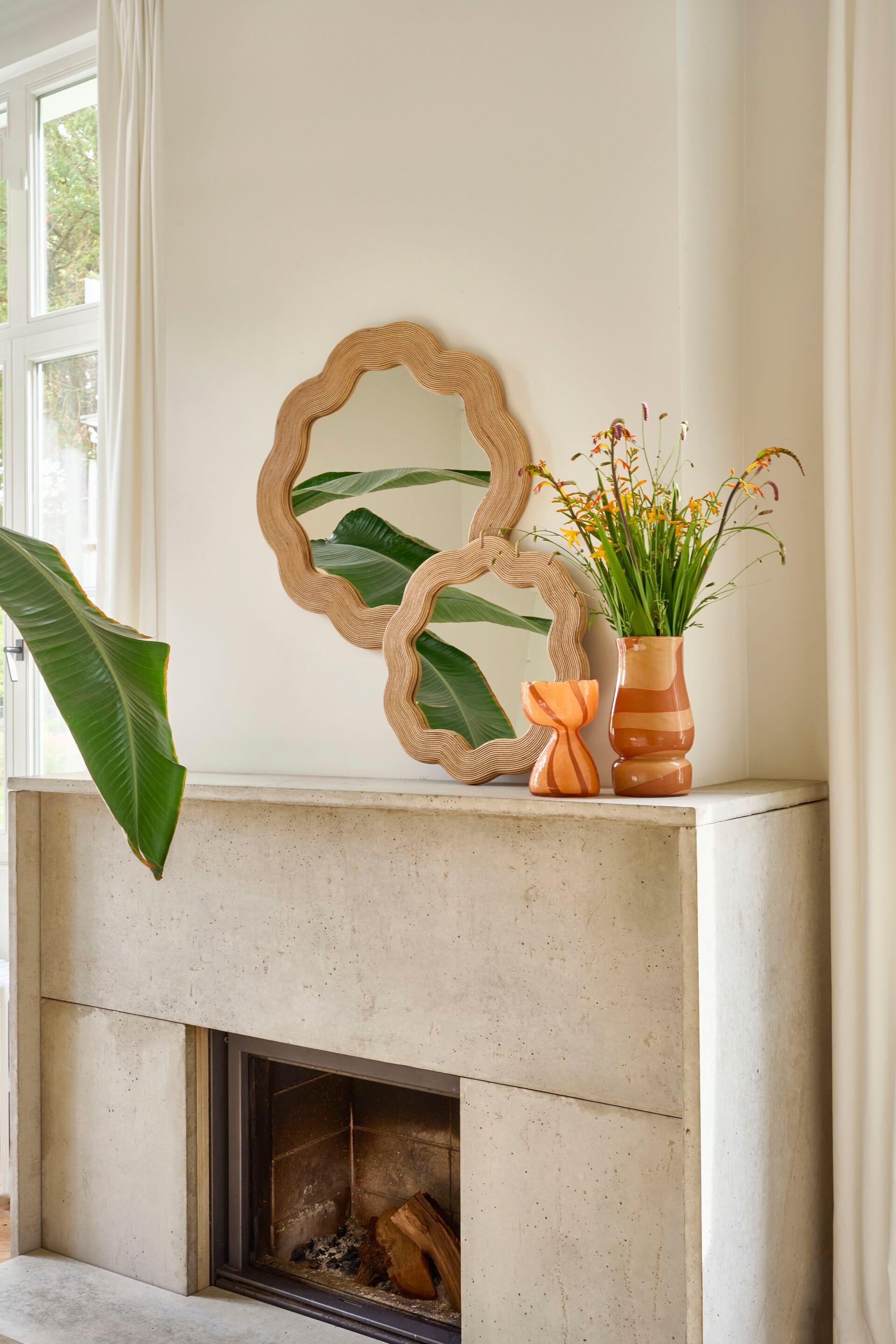 Ротанг круглое зеркало POMAX REFLET ARCH-00097027 - Вид №1