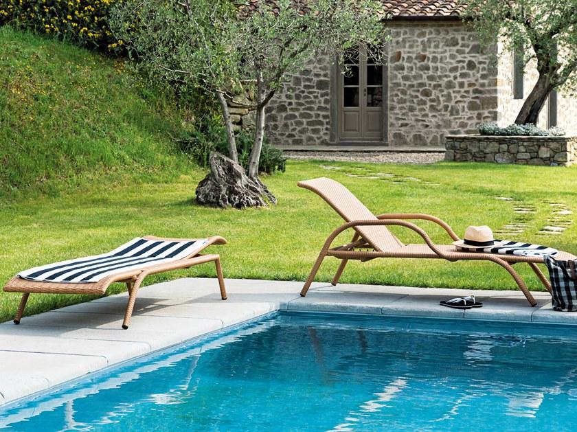 Il Giardino di Legno Садовый шезлонг из синтетического волокна Waikiki Waik4504/waik4505 - Вид №4