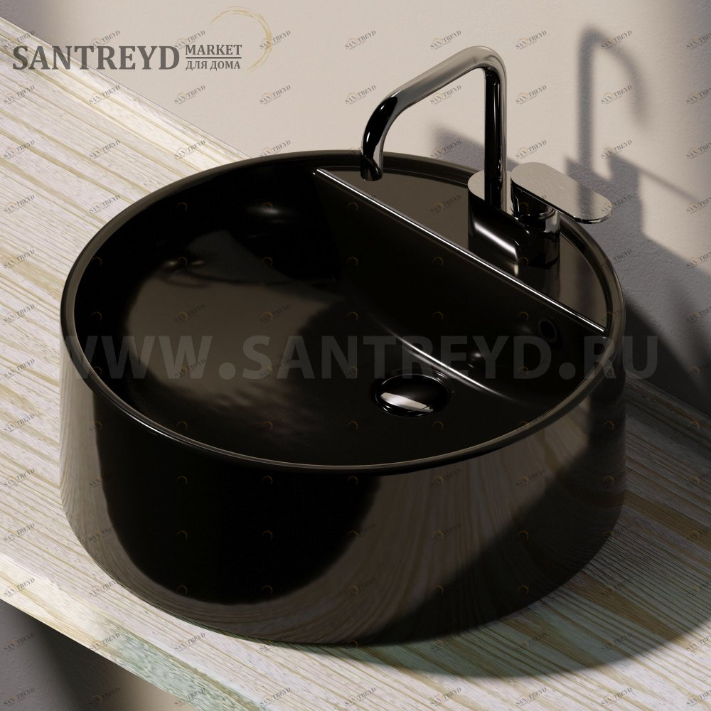 5050A9017 Накладная раковина на столешницу  круглая Ceramica Flaminia Twin