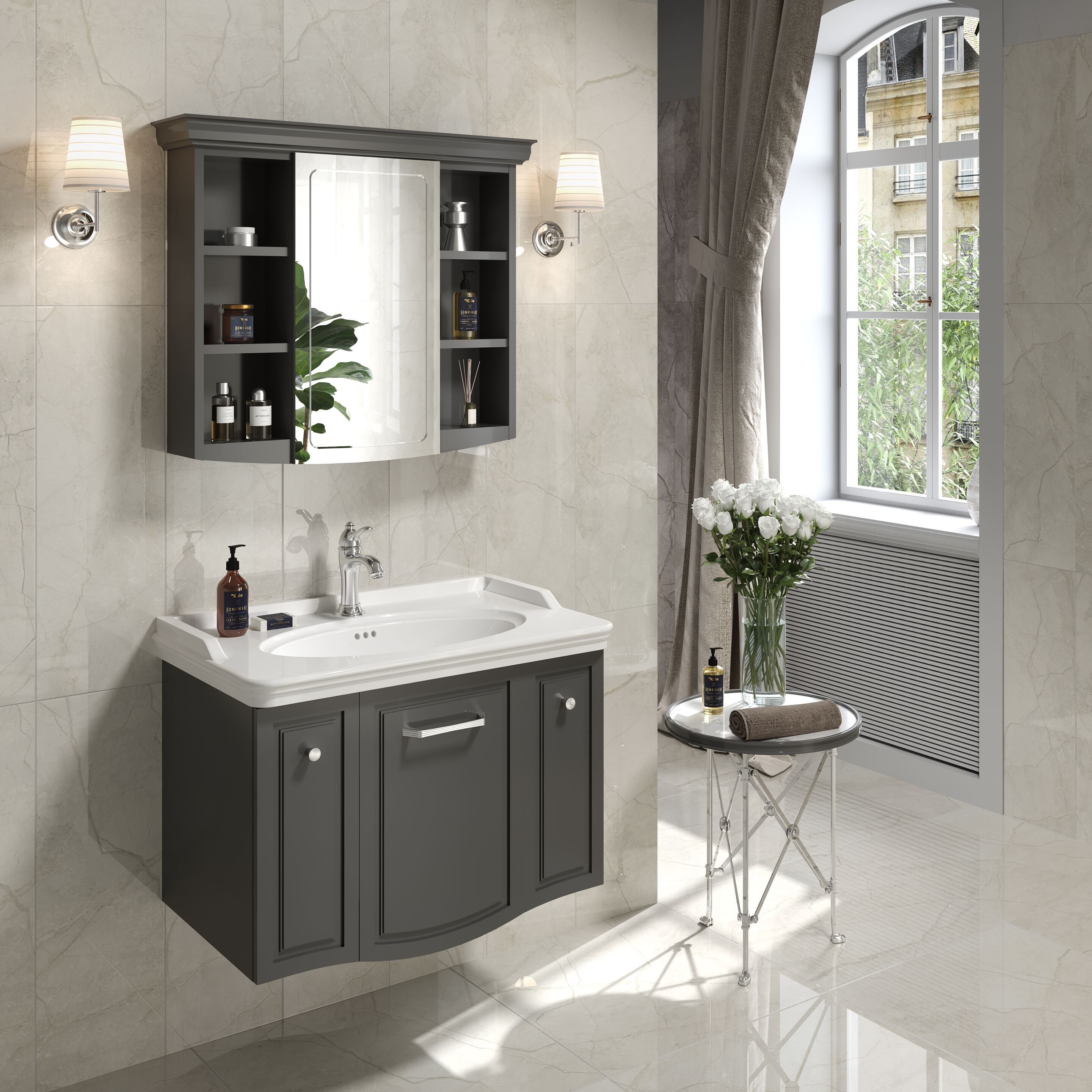 Смеситель для раковины с одним отверстием Kaleseramik смесители ARCH-00132269 - Вид №3