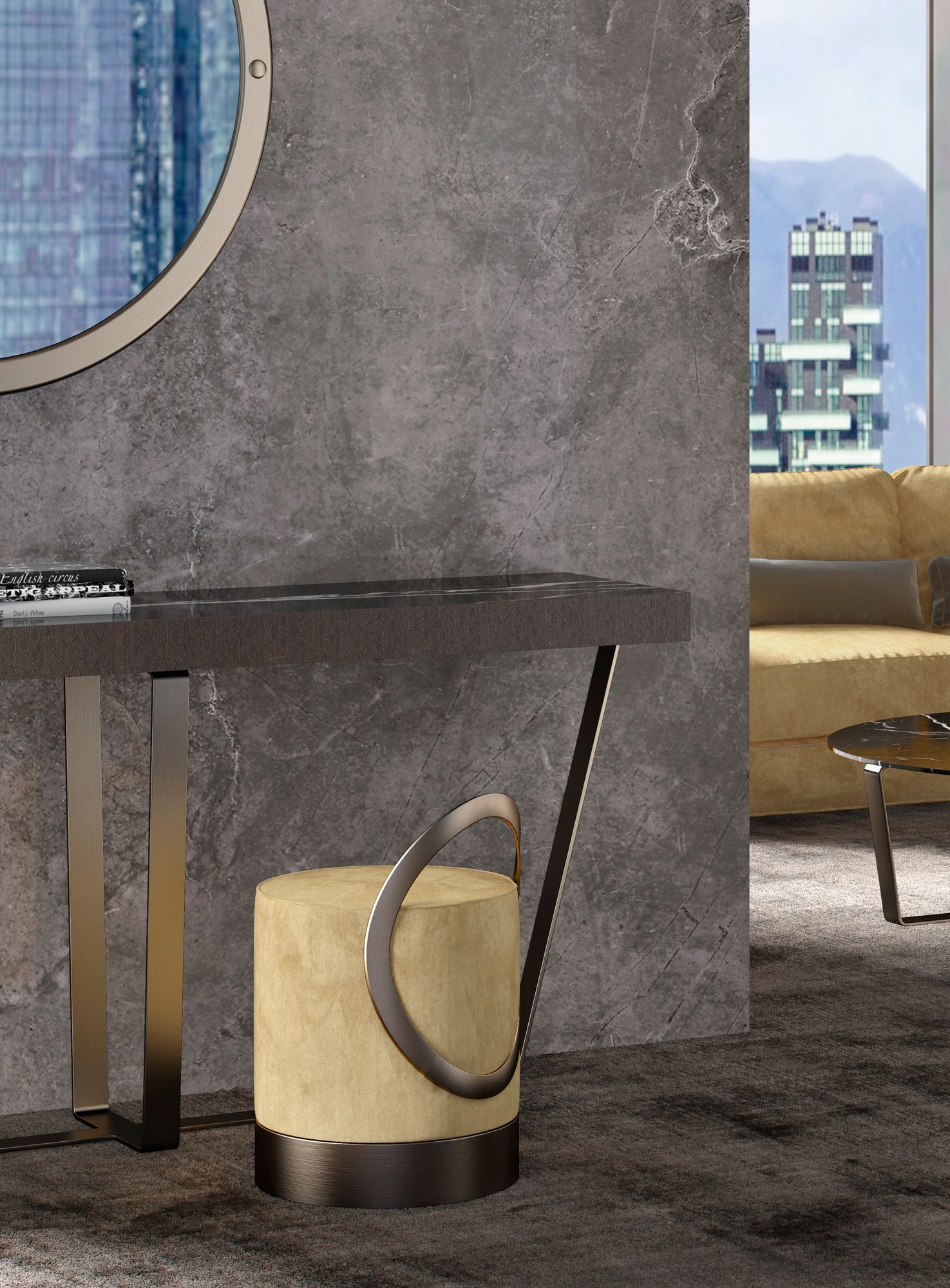 Низкая ткань мягкий стул F.lli Orsenigo PEDER ARCH-00089768 - Вид №1