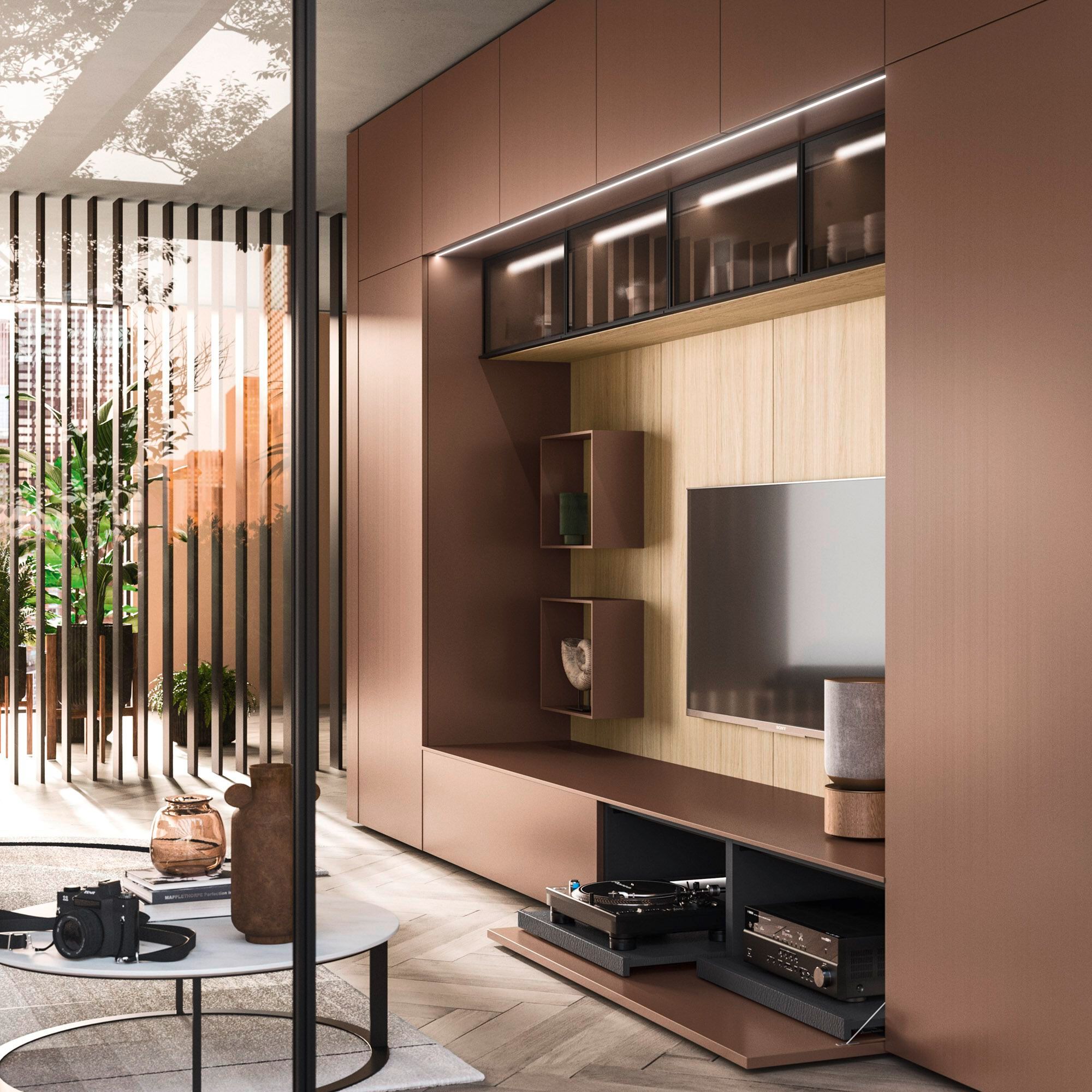 Деревянная оборудованная стена Arrital Feeling Home ARCH-00117584 - Вид №6