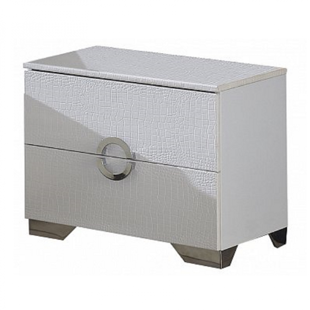 Тумбочка прикроватная белая CO ESF FIUME 043978 Белый  - Вид №3