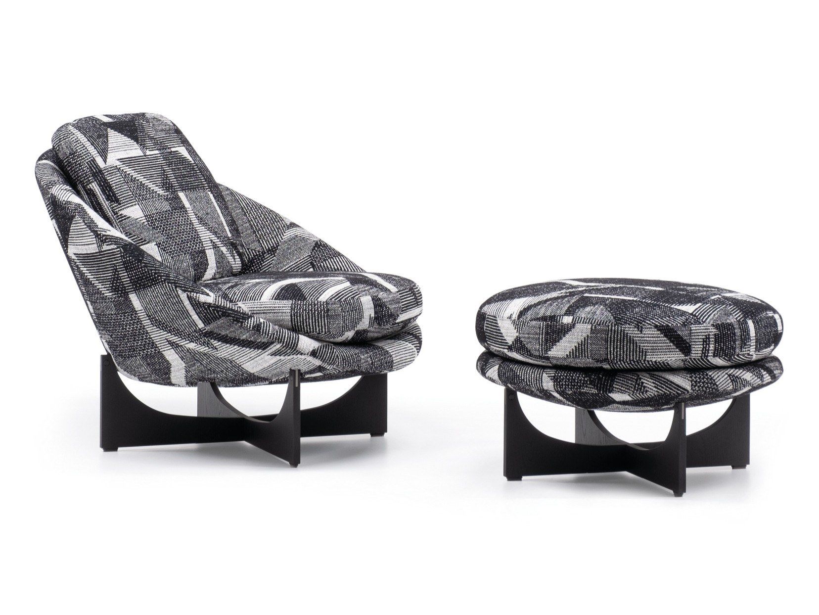 Тканевое кресло с подлокотниками Minotti Лидо ARCH-00133454 - Вид №4