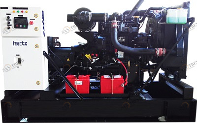 Дизельный генератор Hertz HG 176 CC с АВР sun-id-1031998