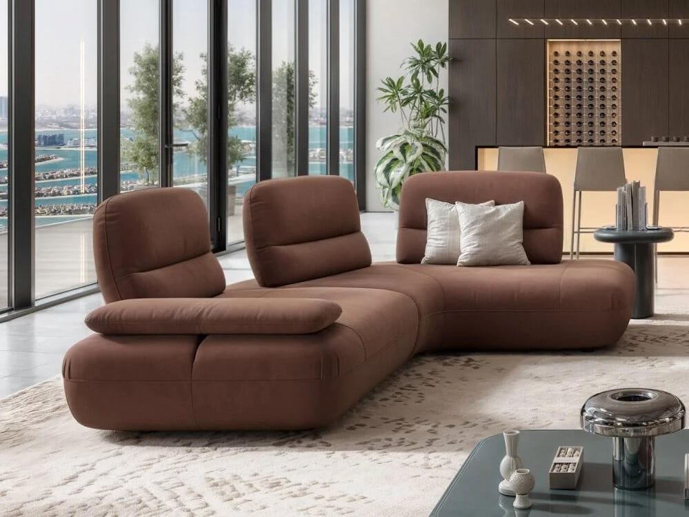 Угловой диван из ткани Sofanella Дубай ARCH-00060787 - Вид №3