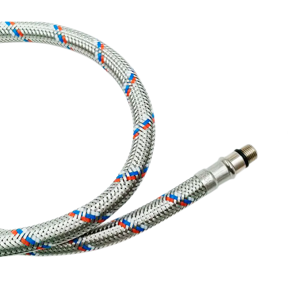 Гибкая подводка РОСТЕРМ для смесителя с оплеткой из нержавеющей стали 89409391 STLM-1566725 - Вид №2