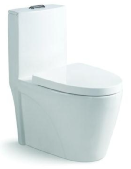 SL-5012 Унитаз напольный МОНОБЛОК Арматура GEBERIT LAB.Space 