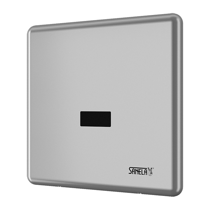 01023 Инфракрасное устройство смыва для писсуара, с монтажной коробкой и встроенным источником питания, 230 В/ 50 Гц SANELA 