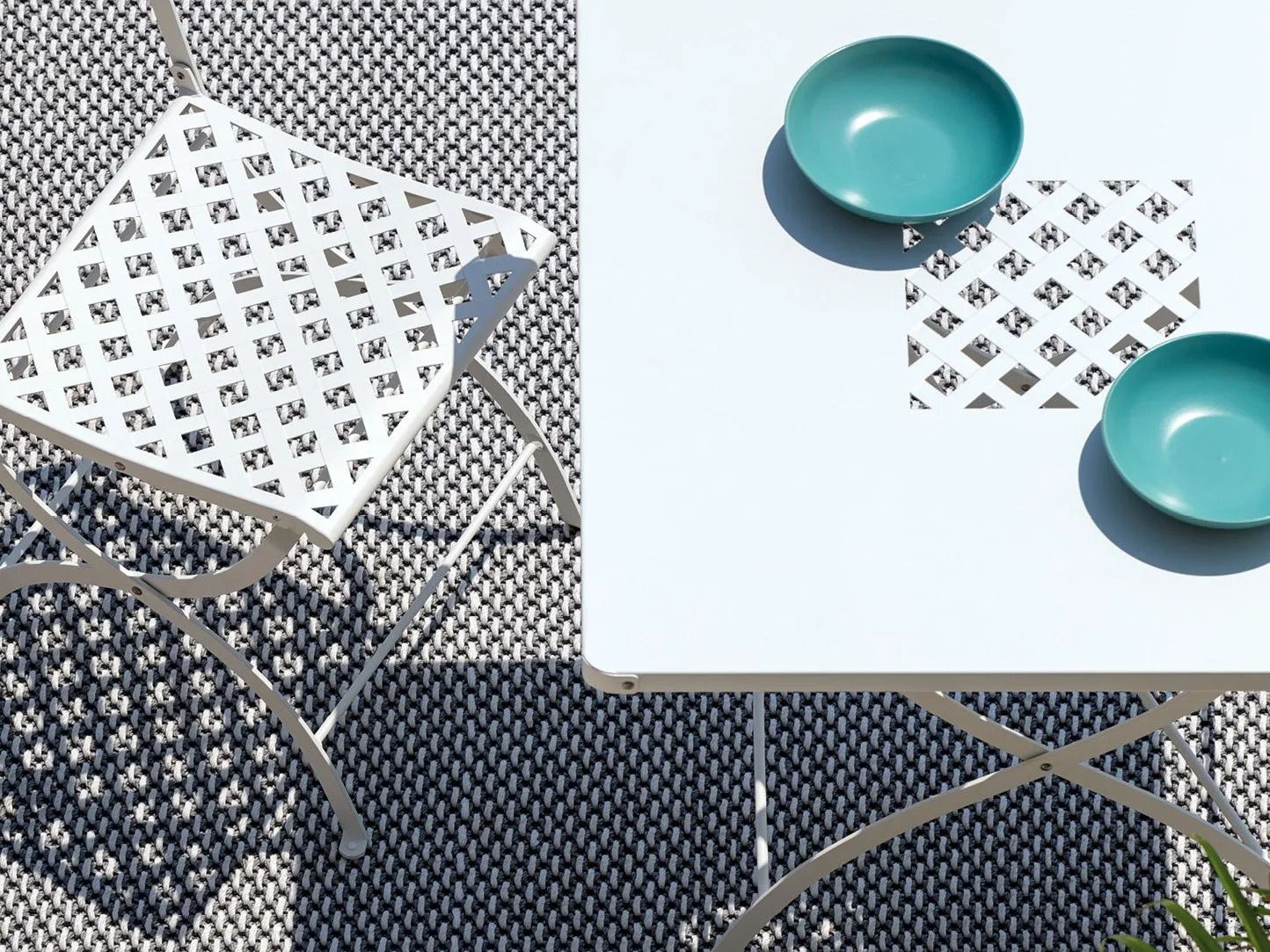 Металлический складной садовый стул Vermobil Springtime ARCH-00106948 - Вид №3