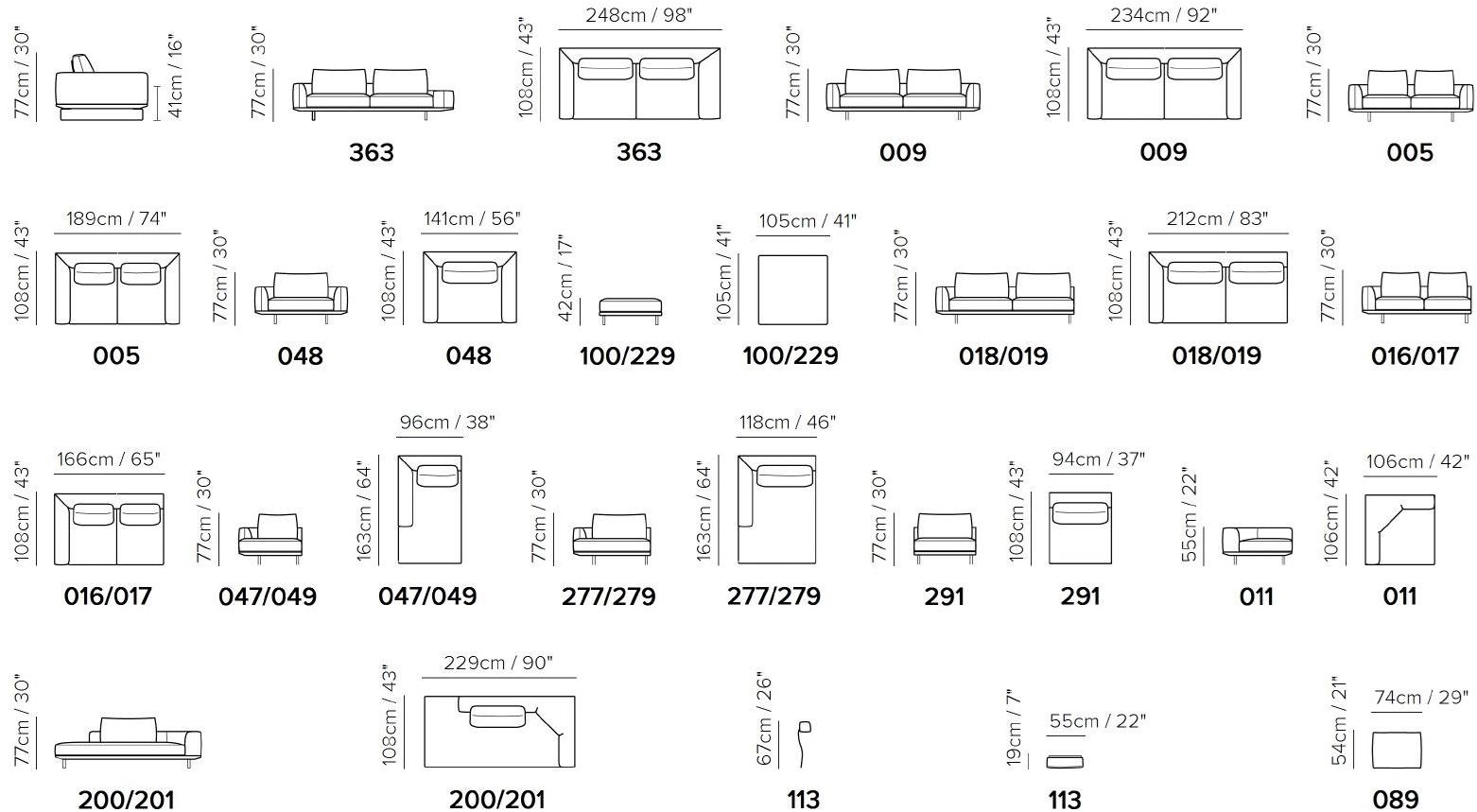 Natuzzi Диван из ткани с шезлонгом Tempo sun-id-1377434 - Вид №3